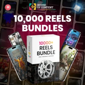 10,000+ Done-For-You Viral Reels with Full Master Resell Rights Included